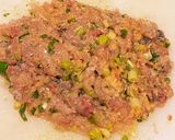 アジのなめろう茶漬けと味噌汁作り方3写真