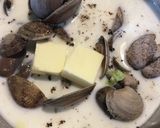 あさりとキャベツのミルクスープ作り方4写真