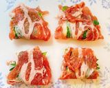 大葉とチーズのミルフィーユカツレツ作り方5写真