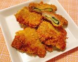 大葉とチーズのミルフィーユカツレツ作り方10写真
