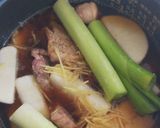炊飯器でしみしみ豚肉大根作り方4写真