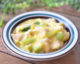 15分で完成♬鶏むね肉のふんわり卵とじ作り方6写真