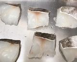 お弁当用☆白身魚フライ作り方1写真