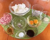 シラスとひき肉の炒飯~余り物レシピ~作り方1写真