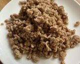シラスとひき肉の炒飯~余り物レシピ~作り方4写真