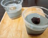 the ANko入り黒ごま豆乳プリン作り方7写真