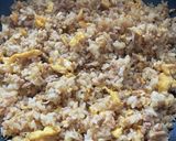 シラスとひき肉の炒飯~余り物レシピ~作り方9写真