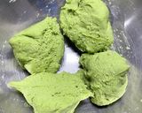 the ANkoノンオイル抹茶ベーグル作り方5写真