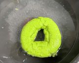 the ANkoノンオイル抹茶ベーグル作り方11写真