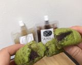 the ANkoノンオイル抹茶ベーグル作り方13写真