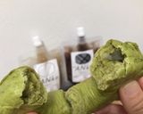 the ANkoノンオイル抹茶ベーグル作り方14写真