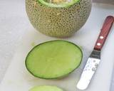 本格*丸ごとメロンケーキ（完熟OK♪）作り方4写真