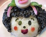 キャラ弁＊前髪ぱっつん女の子作り方5写真