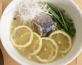 ラ王で作る鯖缶レモン塩ラーメン作り方22写真