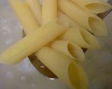 蟹とペンネとトマトソース作り方22写真