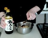 鶏むねとアボカドで森ユッケ！美容レシピ！作り方5写真