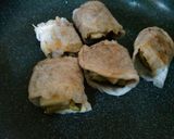 エリンギと茄子の豚肉平包み焼きグレープ風作り方6写真