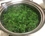 山菜炊き込みご飯とおひたし作り方1写真