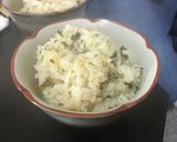 山菜炊き込みご飯とおひたし作り方6写真