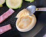 ズッキーニとパプリカのガーリックマヨ焼き作り方3写真