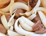 料理のための清酒でふっくら鶏ハツの甘辛煮作り方5写真