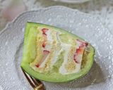 本格*丸ごとメロンケーキ（完熟OK♪）作り方58写真