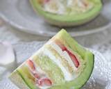 本格*丸ごとメロンケーキ（完熟OK♪）作り方60写真