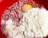 揚げて煮る、肉団子作り方2写真