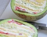 本格*丸ごとメロンケーキ（完熟OK♪）作り方55写真