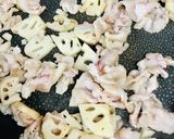 ご飯がススム〜！大葉と豚蓮根のバタポン作り方5写真