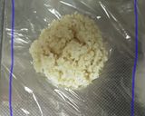 ご飯の包み方〜綺麗な四角!異物混入防止〜作り方1写真