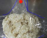 ご飯の包み方〜綺麗な四角!異物混入防止〜作り方3写真