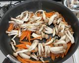 春菊のオイスターソースバター炒め作り方2写真