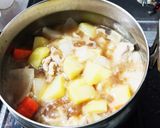 ☆鶏もも肉の肉じゃが☆作り方3写真