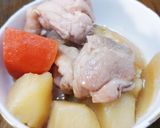 ☆鶏もも肉の肉じゃが☆作り方4写真