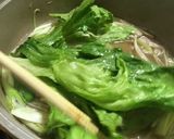 【大量消費】レタスの外葉のしゃぶしゃぶ作り方4写真