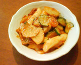 韓国おかず♪トッポギとさつま揚げ炒め作り方3写真