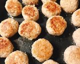 たけのこの肉団子。(固いたけのこ消費)作り方9写真