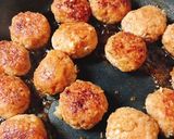 たけのこの肉団子。(固いたけのこ消費)作り方12写真