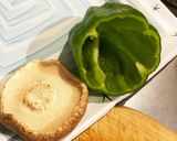 時短レシピ!ピーマンと椎茸の肉詰め作り方2写真