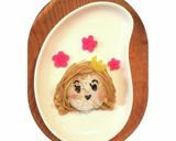 キャラ弁＊エノキでワンレングスの女の子作り方11写真