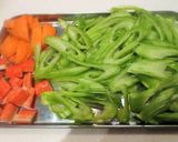 クレソンの茎のかき揚げ作り方3写真