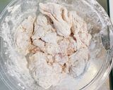 米粉と片栗粉でサクサクじゅわーな唐揚げ作り方3写真