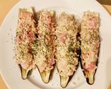 ナスのボート焼き〜ツナマヨベーコン〜作り方6写真