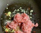中華風炒め肉蕎麦作り方4写真