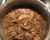 ちょっとピリ辛とろ〜り❤️牛丼作り方4写真