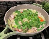 野菜たっぷりタイ風辛くないグリーンカレー作り方6写真