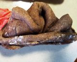 こどもの日☆手作り皮ミニ兜チョコ包み作り方3写真
