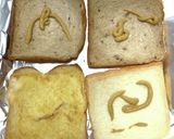 辛子がウマ！ポテサラトースト作り方1写真