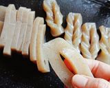 おうち居酒屋★手綱こんにゃく作り方1写真
